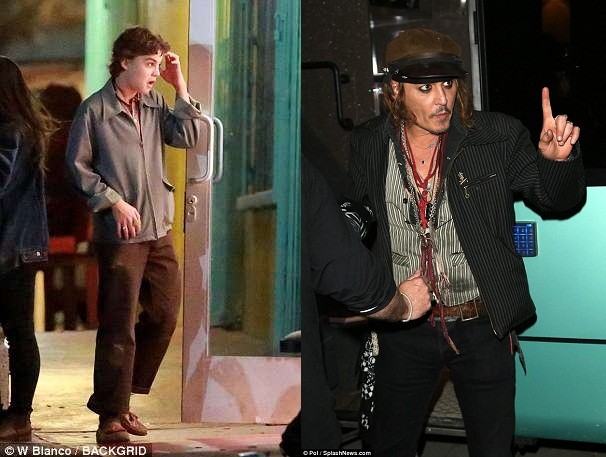 Johnny Depp đang ở Đức khi con trai nhập viện.