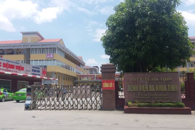 Bệnh viện Đa khoa Hà Tĩnh.