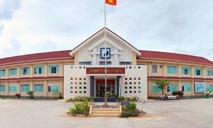 Bệnh viện Y học cổ truyền tỉnh Bình Thuận nơi ông H. từng vào gây náo loạn do ghen tuông