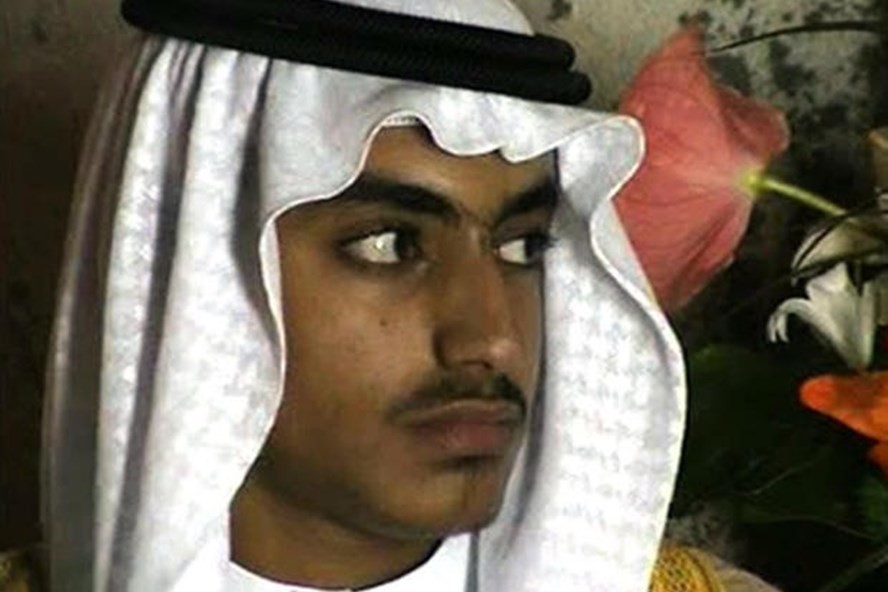 Hamza bin Laden trong lễ cưới. Ảnh: CIA/AP