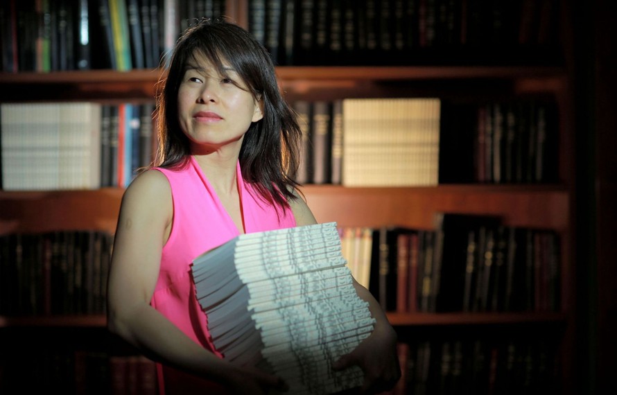 Nữ nhà văn Canada gốc Việt Kim Thuý.