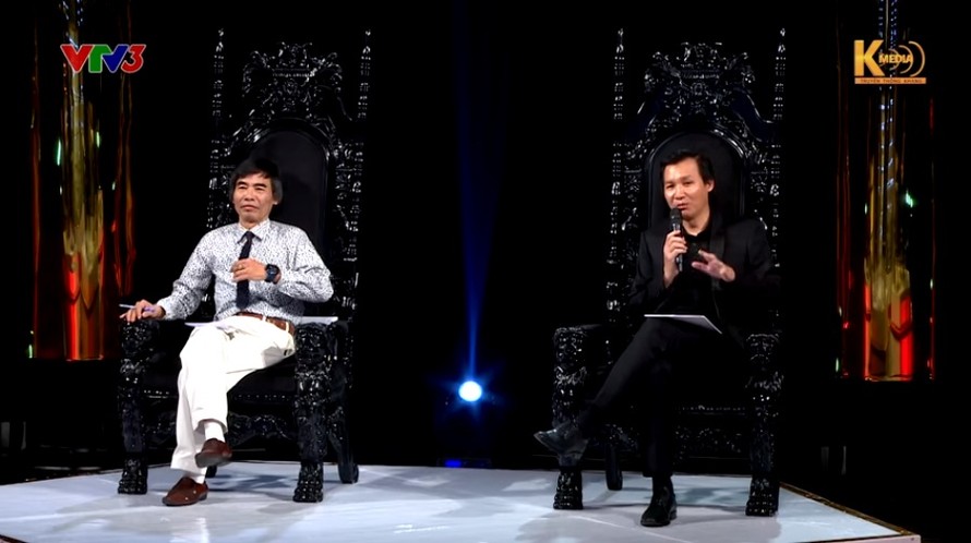Tiến sĩ Lê Thẩm Dương và NSƯT – đạo diễn Vũ Thành Vinh làm giám khảo trong tập 10 "Quyền lực ghế nóng".