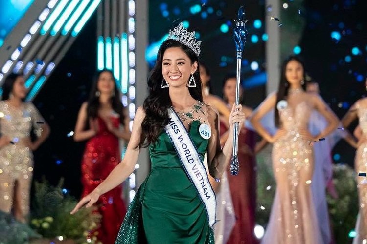 Miss World Việt Nam 2019 Lương Thuỳ Linh.