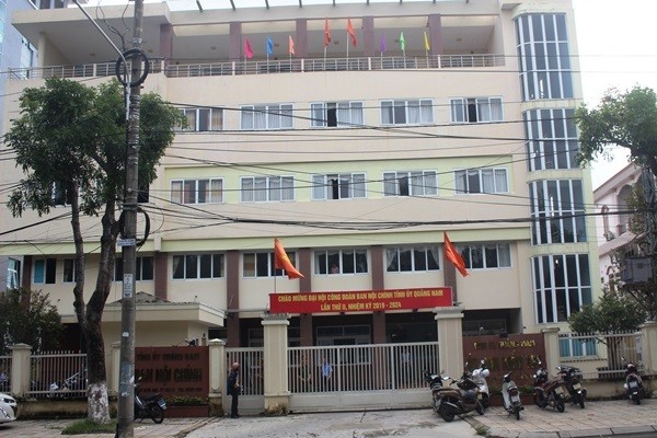 Trụ sở Ủy ban kiểm tra Tỉnh ủy Quảng Nam.