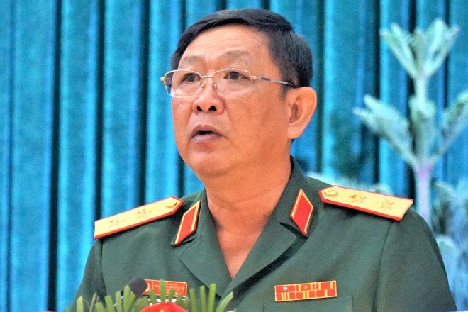Trung tướng Huỳnh Chiến Thắng. Ảnh: Thành ủy Cần Thơ.