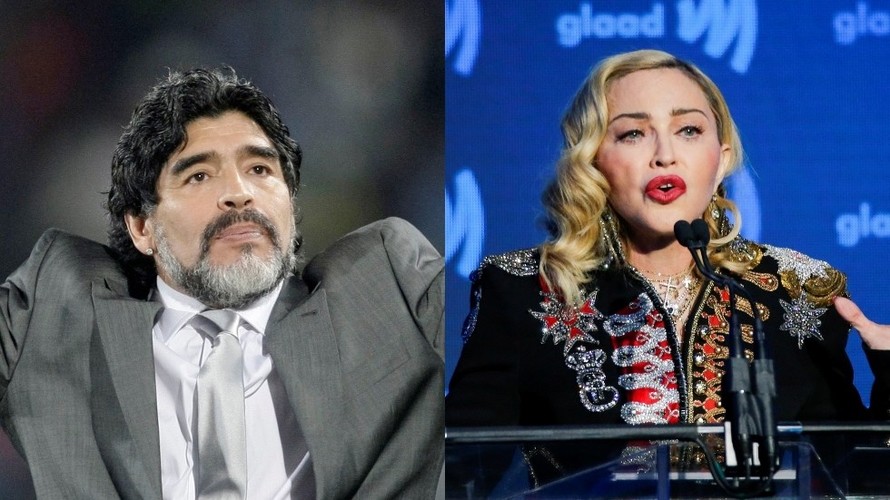 Huyền thoại Maradona qua đời, dân mạng lại tưởng nhớ Madonna và gọi là 'nữ hoàng bóng đá'