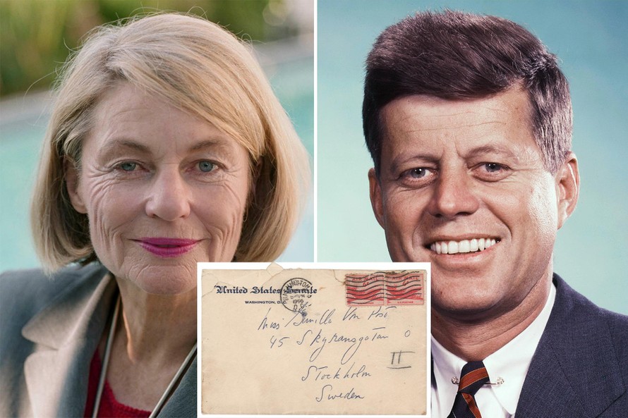 Hé lộ thư tình viết trước khi thành Tổng thống Mỹ của John F. Kennedy