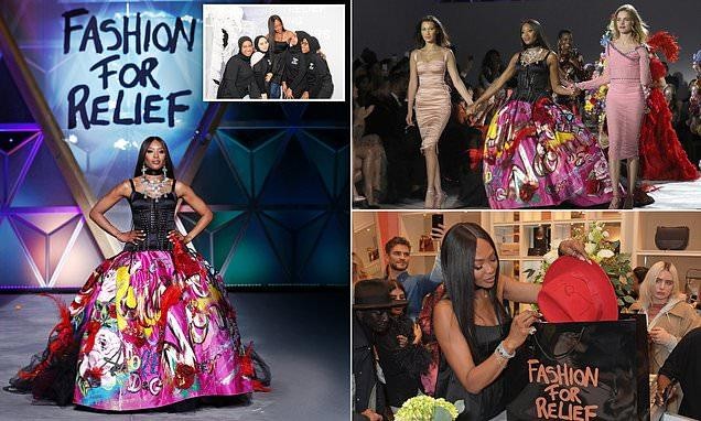 Quỹ từ thiện của 'báo đen' Naomi Campbell mở tiệc triệu USD bị nghi vấn 