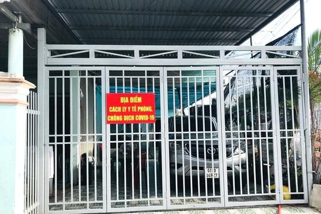 F1 được thí điểm cách ly tại nhà đầu tiên ở Bình Dương. Ảnh: Trung tâm Y tế huyện Bàu Bàng.