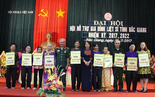 Bắc Giang: Thành lập hội hỗ trợ gia đình liệt sĩ