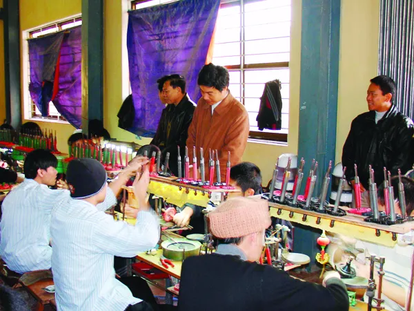 Trung tâm chữa bệnh giáo dục lao động xã hội Hải Dương có hơn 130 học viên cai nghiện bắt buộc được ra trước hạn. Ảnh: Quốc Vinh