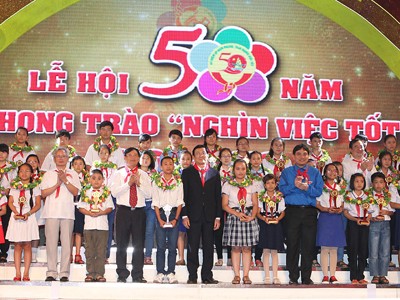 Phát động gương sáng “Nghìn việc tốt”