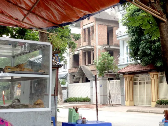 Biệt thự bạc tỷ thành... quán bún ngan