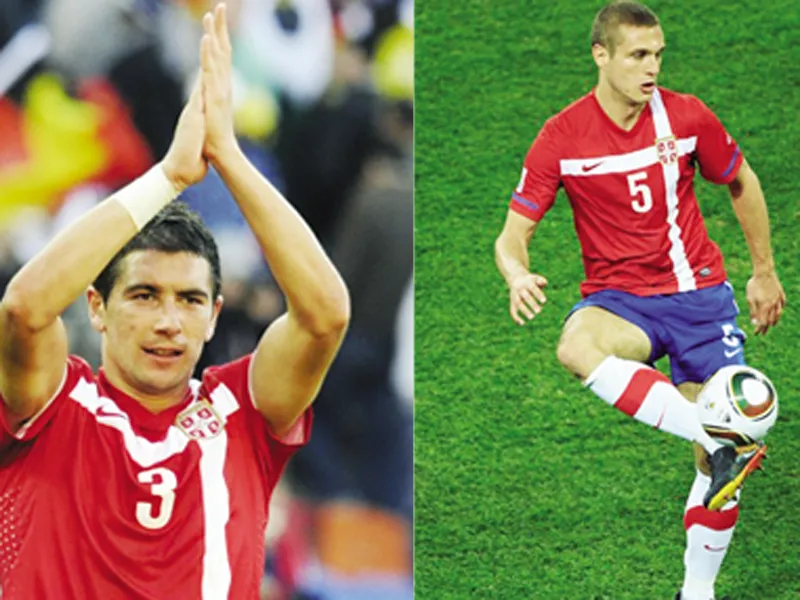 Kolarov (3) và Vidic (5) sẽ có bến đỗ mới?