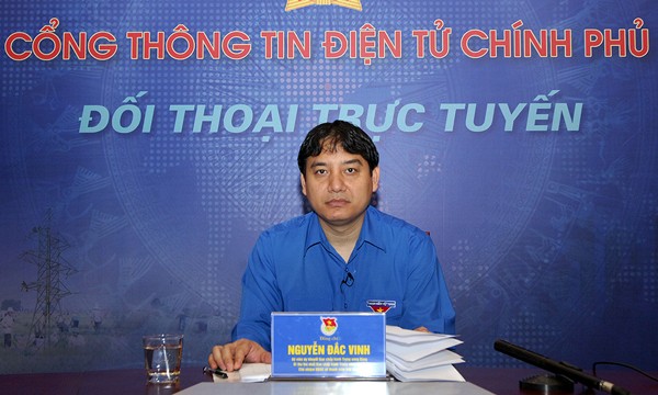 Bí thư thứ nhất TƯ Đoàn đối thoại trực tuyến về công tác thanh niên