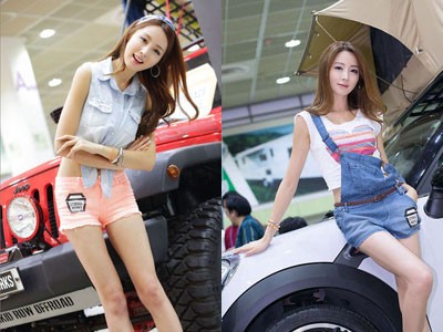 Mỹ nhân Hàn khoe sắc tại Autocamping Show 2013