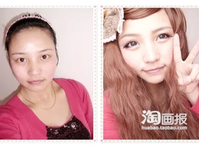 Make up long lanh như búp bê
