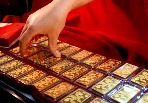 Vàng trong nước giảm nhẹ