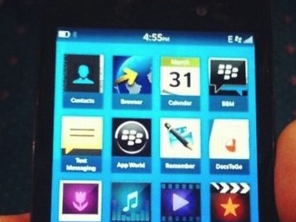 Tiếp tục lộ diện hình ảnh BlackBerry 10