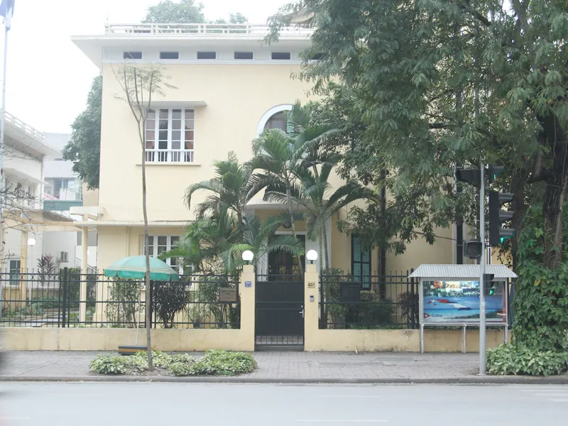 Nhà số 65 Lý Thường Kiệt, nơi BS Nguyễn Văn Luyện cùng hai con trai anh dũng hy sinh ảnh: mai xuân tùng