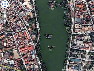 Google Maps có thể nhìn xuyên tường