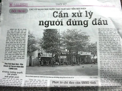 Phóng viên bị dọa giết