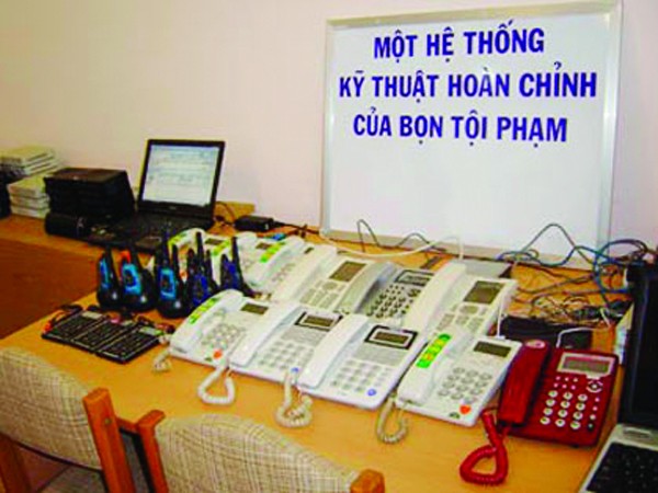 Cảnh báo tội phạm công nghệ cao và có tổ chức