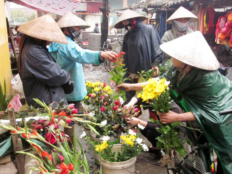 Chợ quê ngày Tết