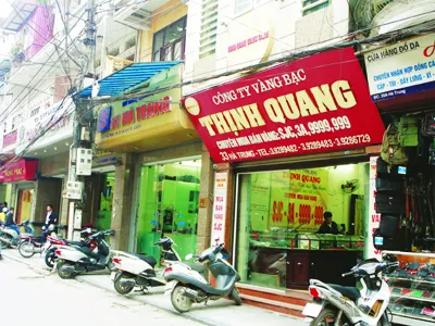 Đìu hiu “chợ đô” Hà Trung, Hà Nội (ảnh chụp lúc 3h chiều 10 - 3) Ảnh: Hồng Vĩnh
