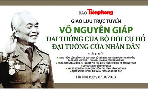 “Võ Nguyên Giáp - Đại tướng của Bộ đội Cụ Hồ, Đại tướng của Nhân dân"