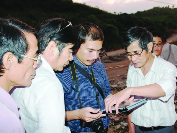 Lòng đất phát tiếng nổ ở Quảng Nam do động đất