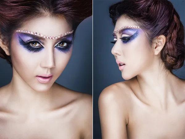 Ngọc Quyên trang điểm ma mị đón Halloween