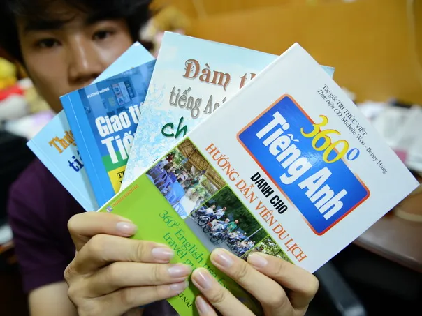 Sách dạy tiếng Anh cũng dịch từ Trung Quốc