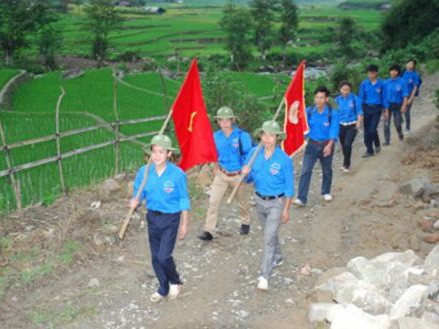 Dấu chân tình nguyện