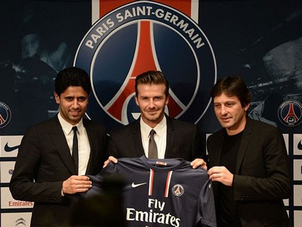 David Beckham gia nhập 'nhà giàu' PSG