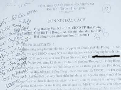 Phần lớn HS vào thẳng lớp 10 là con quan