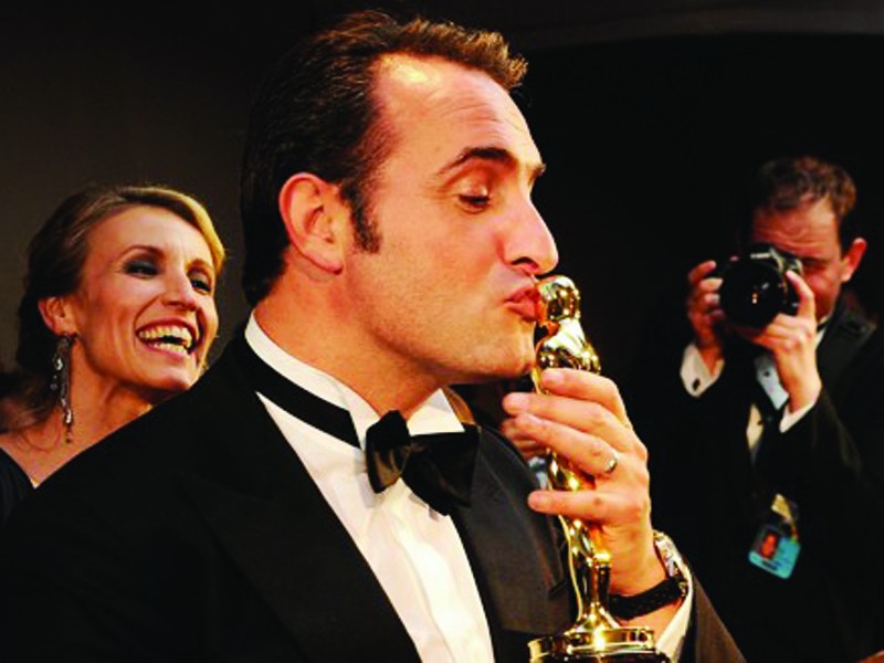 Jean Dujardin, nghệ sĩ đa diện. Ảnh: Reuters