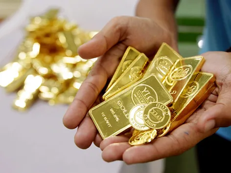 Giá vàng quay đầu giảm mạnh