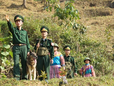 Theo dấu chân lính biên phòng