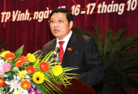 Bí thư Tỉnh ủy Nghệ An làm Phó Ban Nội chính T.Ư