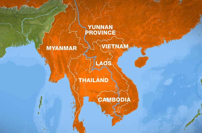Trung Quốc cử lực lượng tuần tra đến Tam giác Vàng