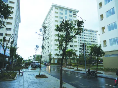 Nhà TNT tại Đặng Xá (Gia Lâm) Ảnh: Ngọc Mai