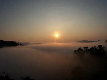 Đi trong mây trên đỉnh Trường Sơn