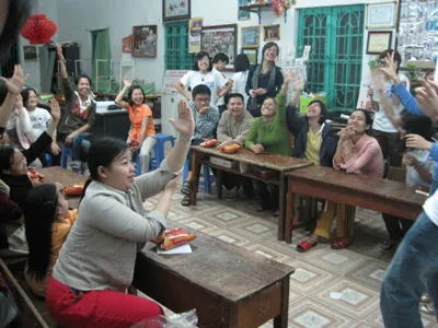Hoạt động bổ trợ kỹ năng, kiến thức tin học cho người lao động của SV tham gia SIFE