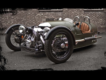 ‘Xế lạ’ Morgan 3 Wheeler đến Mỹ