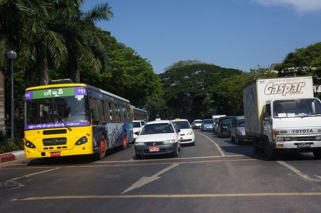 Yangon - Thành phố không xe máy