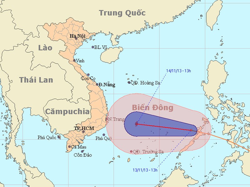 Áp thấp trên biển Đông, nhiều nơi mưa