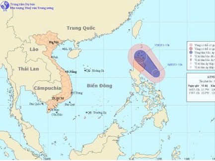 Áp thấp Biển Đông, nhiều nơi bị ảnh hưởng