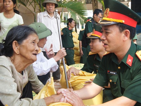 Nghĩa tình quân dân trên quê hương Đại tướng