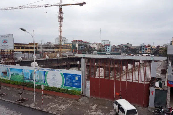 Hiện trường công trình